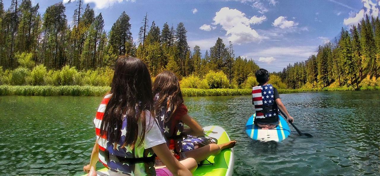 Bend-Sunriver Camping Resort Two-Bedroom Cabin 7 מראה חיצוני תמונה